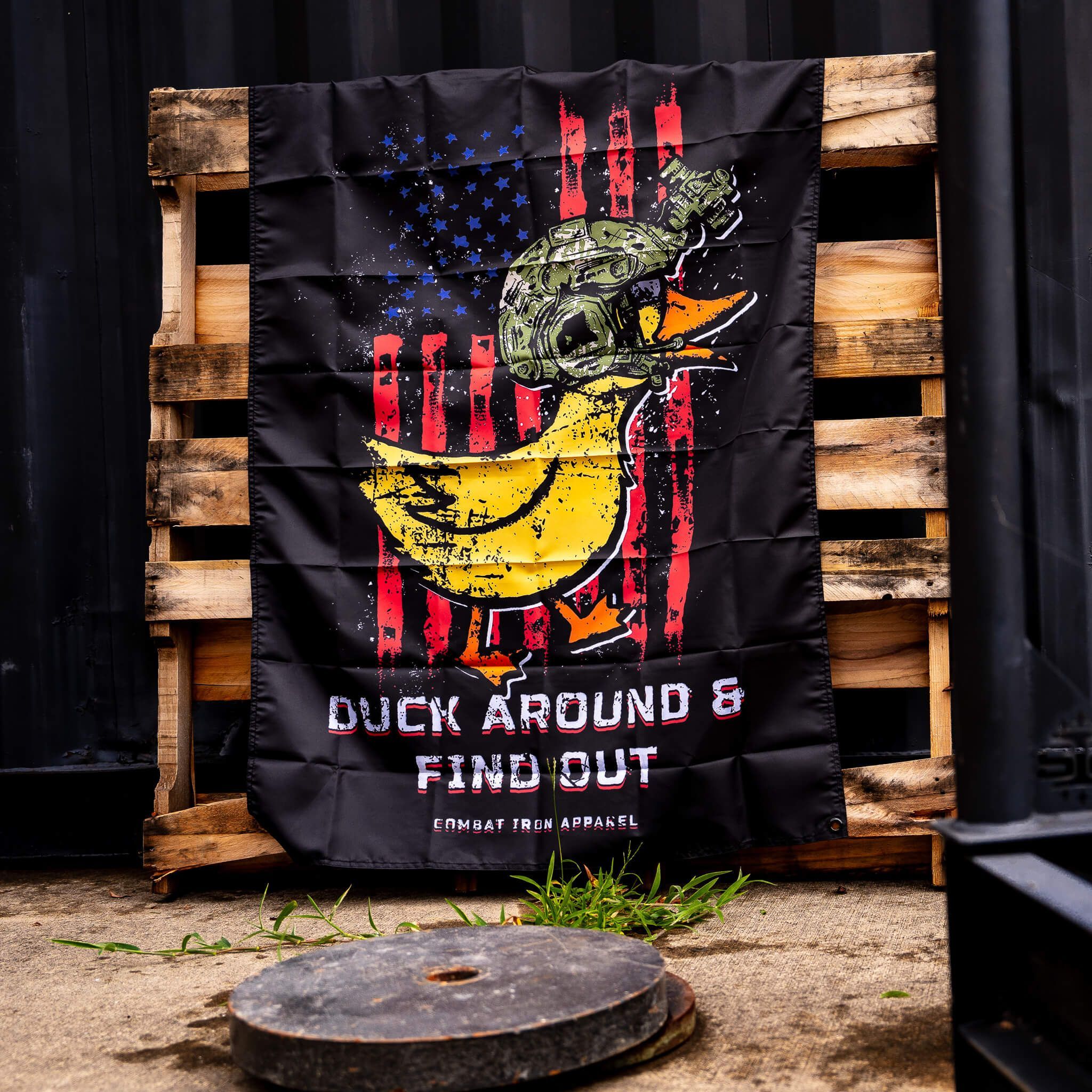 Morale Wall Flag