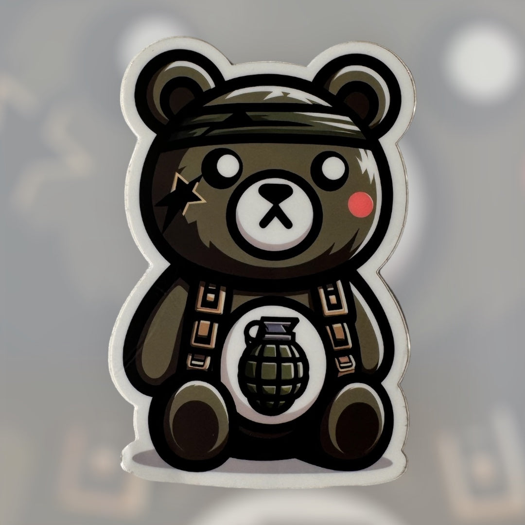 Boom Bear- Sticker