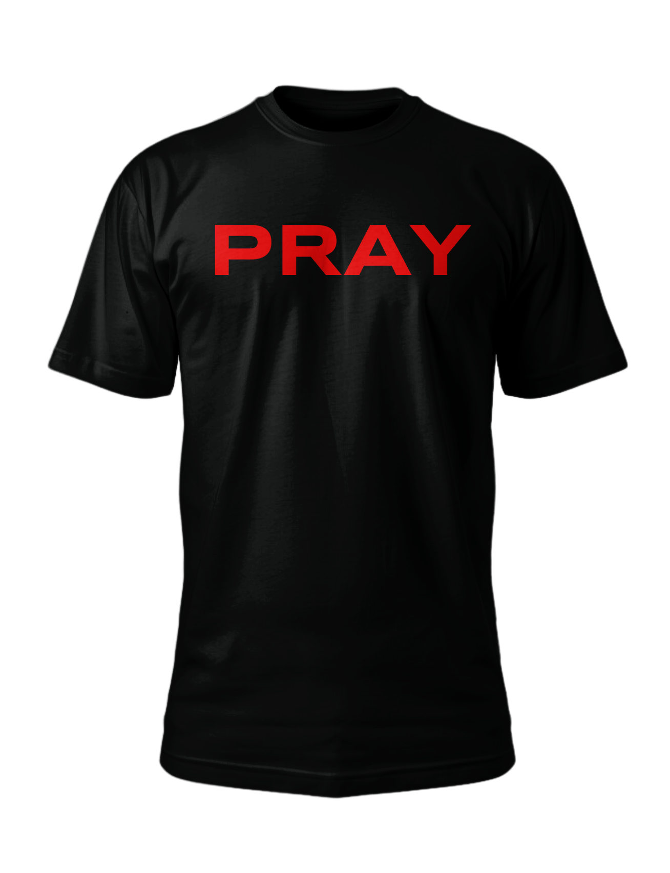 PRAY - Black w/ Red