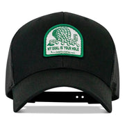 My Goal Is Your Hole Golf Patch SnapBack