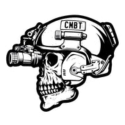 Skull Operator CMBT Decal Sticker